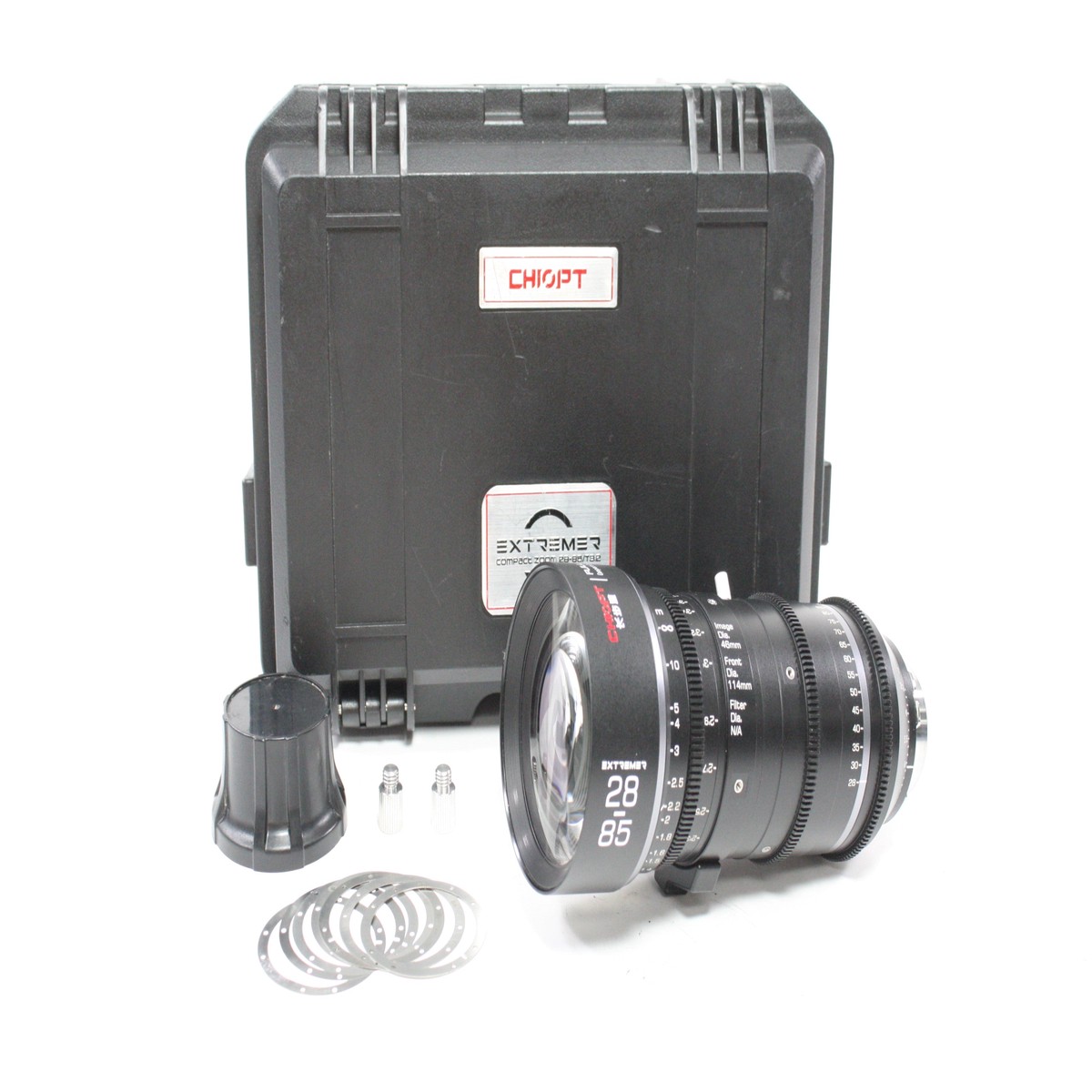 Chiopt Extremer 28-85mm t/3.2 Cinema Lens for Arri PL Mount