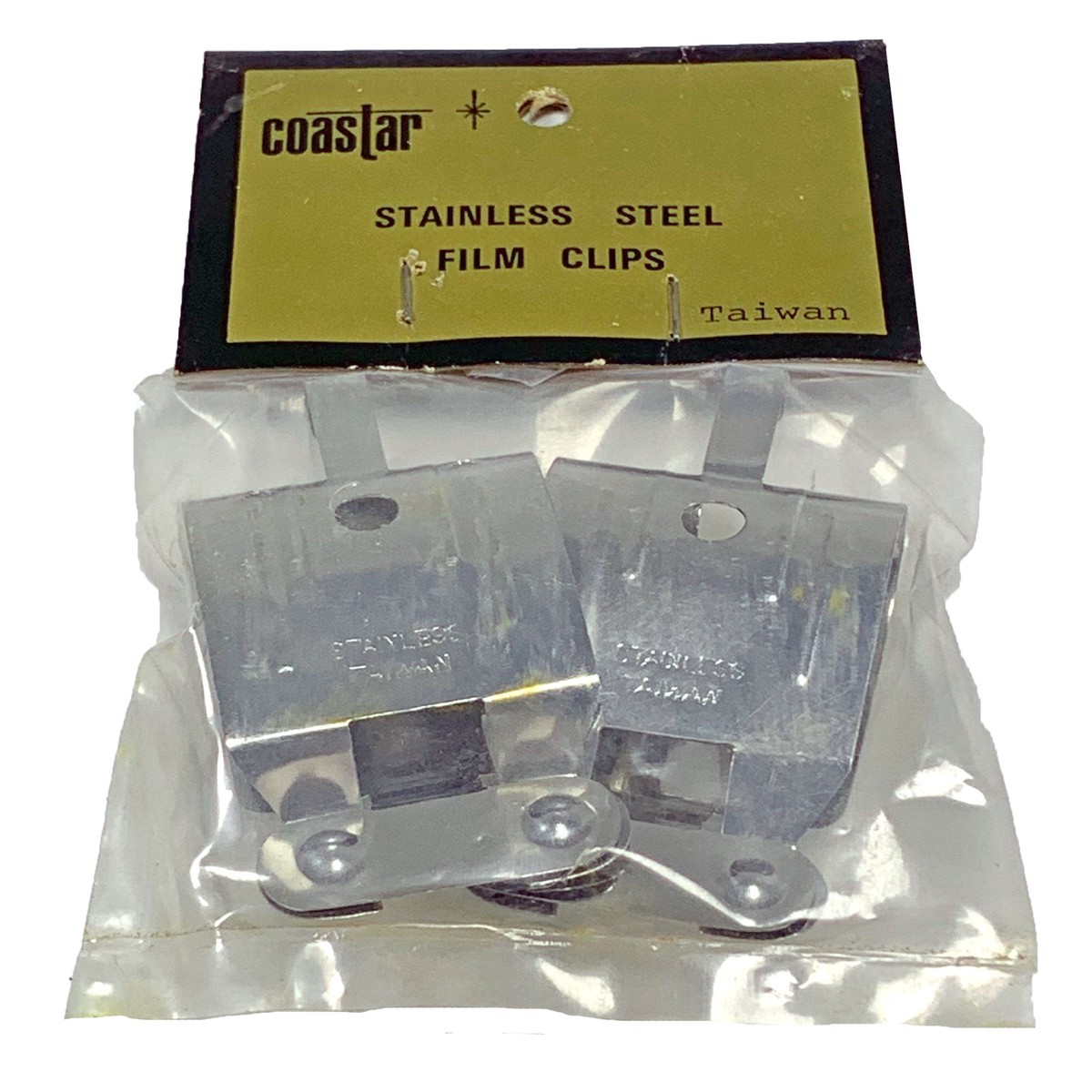 Coastar Stainless Steel Film Clips 2 Pack
