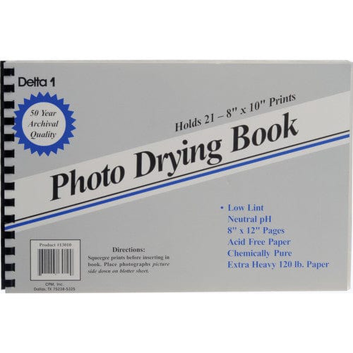 Delta Blotter Book 8x12