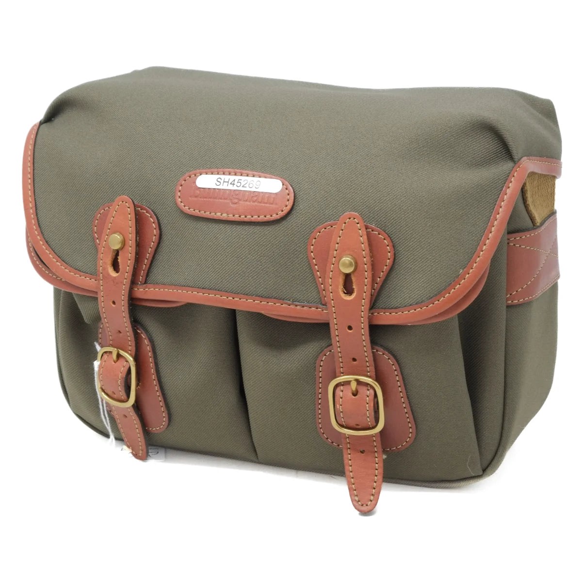 Used Billingham Hadley Small in Sage/Tan Fibrenyte camera bag (SH45269)