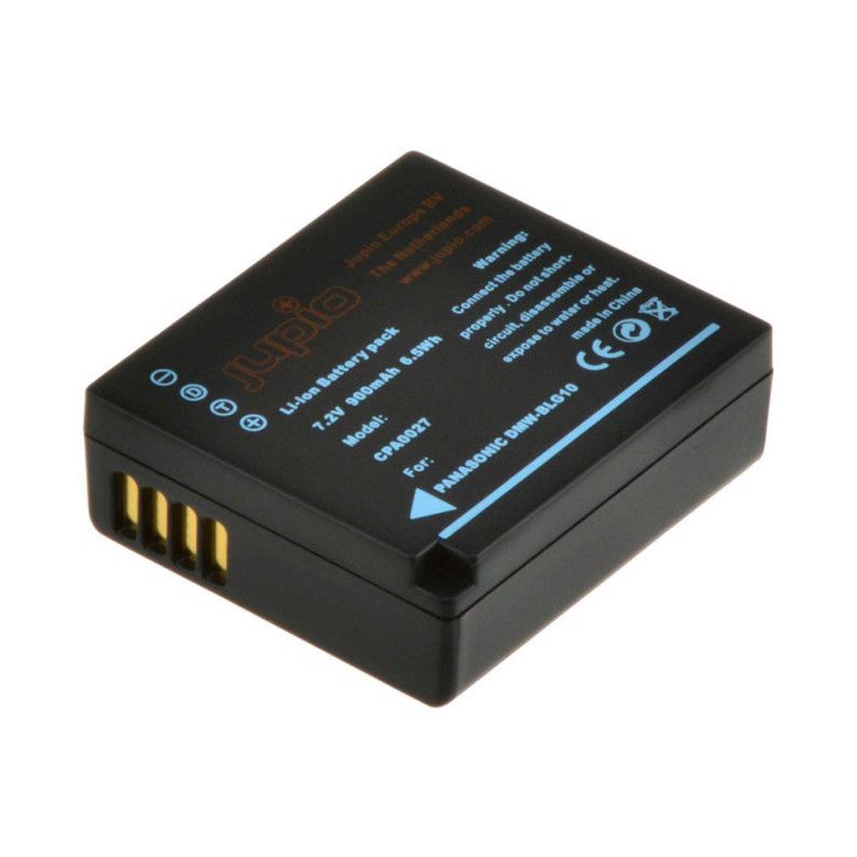 JUPIO Panasonic DMW-BLG10E 1150mAh Battery