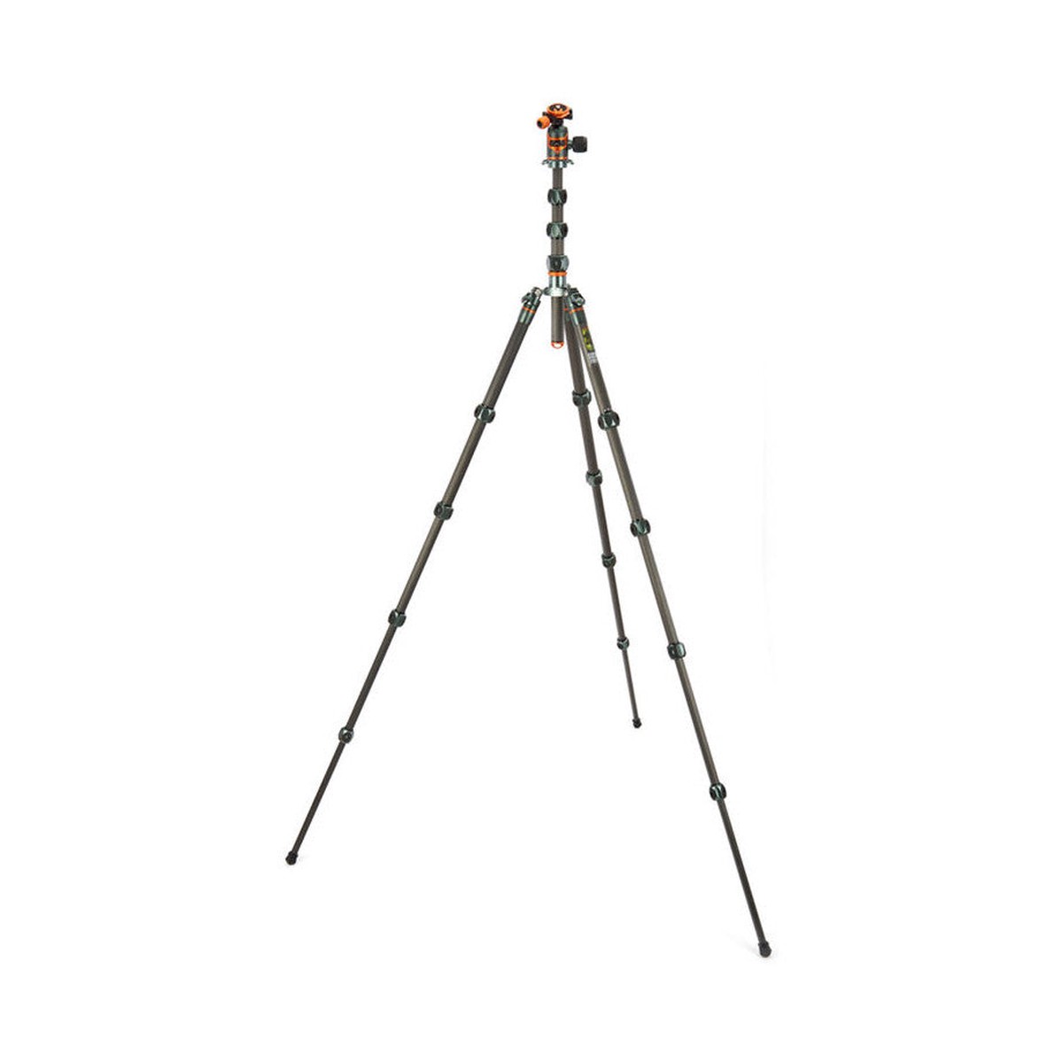 3 Legged Thing Legends Bucky Carbon Fibre Tripod Kit - Matte Black with AirHed VU Ball Head