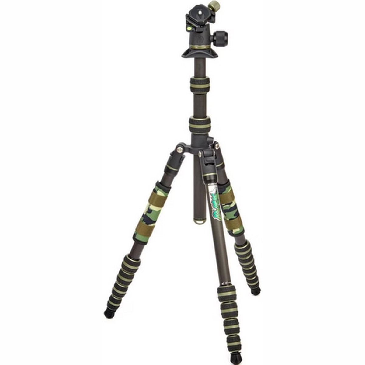 3 LeggedThing BRAIN Tripod Kit w/Ball Head AirHead NEO 2 Black/Green