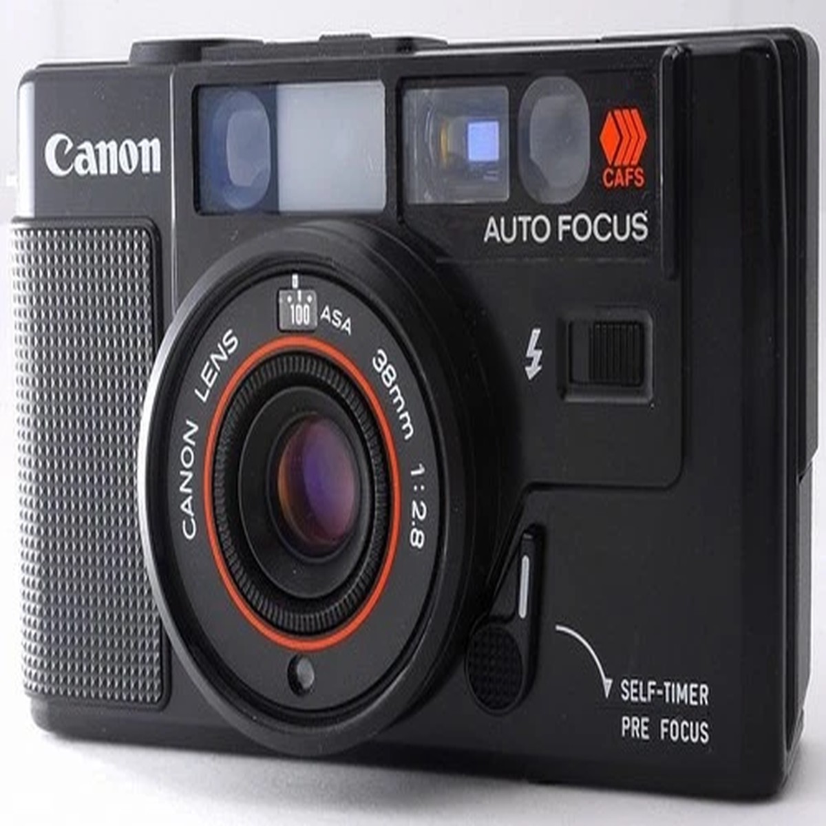 [ Near MINT ] Canon AF35M Autoboy Point & Shoot 35mm Film Camera From JAPAN
