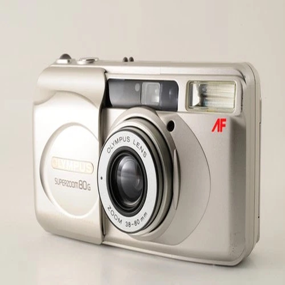 [Near Mint] Olympus Super Zoom 80G 35mm Point & Shoot Film Camera #437