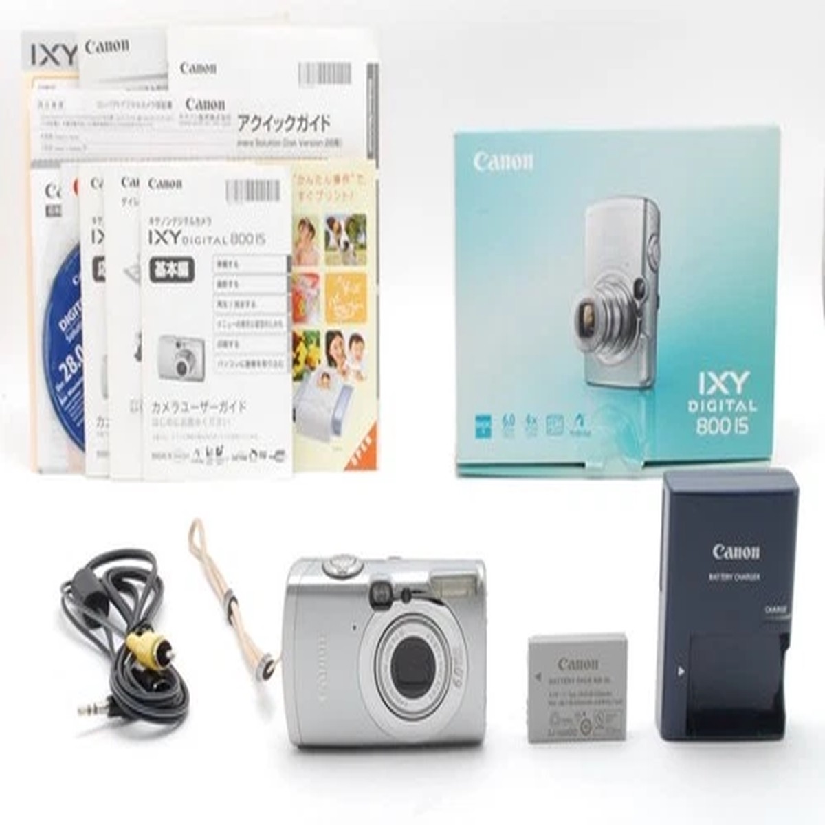 [Near MINT w/ Box] Canon IXY DIGITAL 800 IS 6.0 MP Digital Camera From JAPAN #11