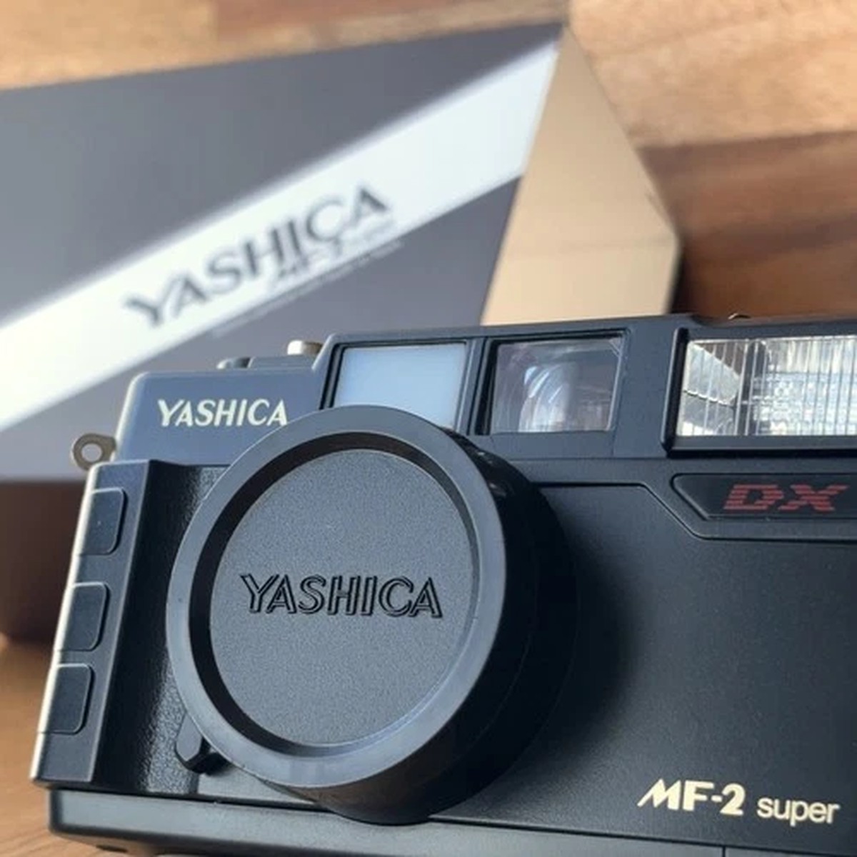 Yashica MF-2 Super DX 35mm Film Camera 38mm F3.8 Lens From Japan [Excellent]