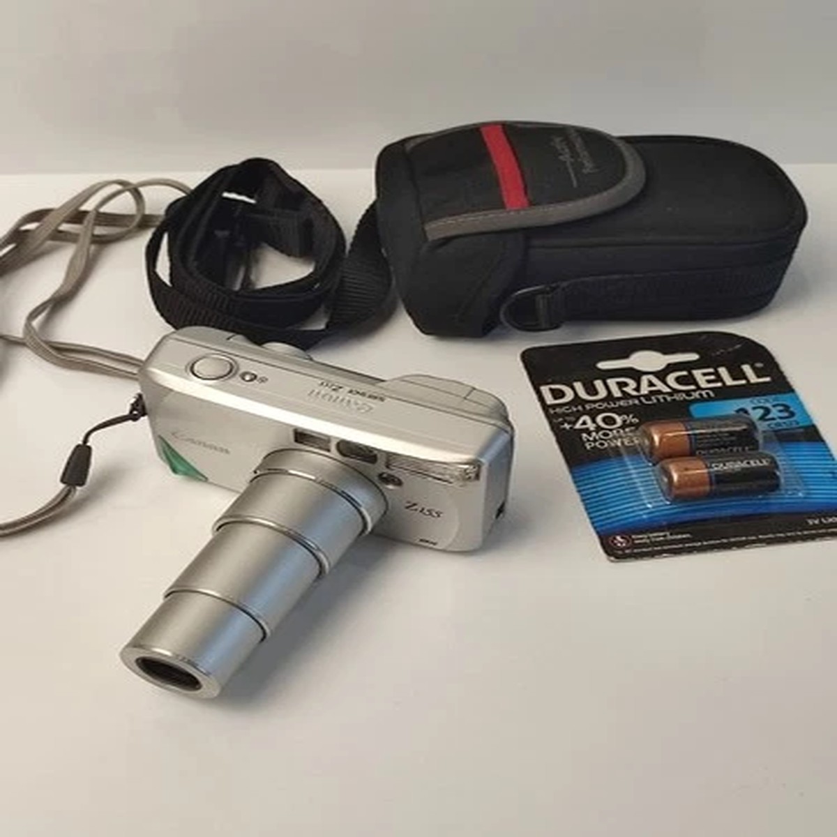 Zoom film camera Canon Sure Shot Z155 35mm 37-155mm 4.2x Zoom Point and Shot