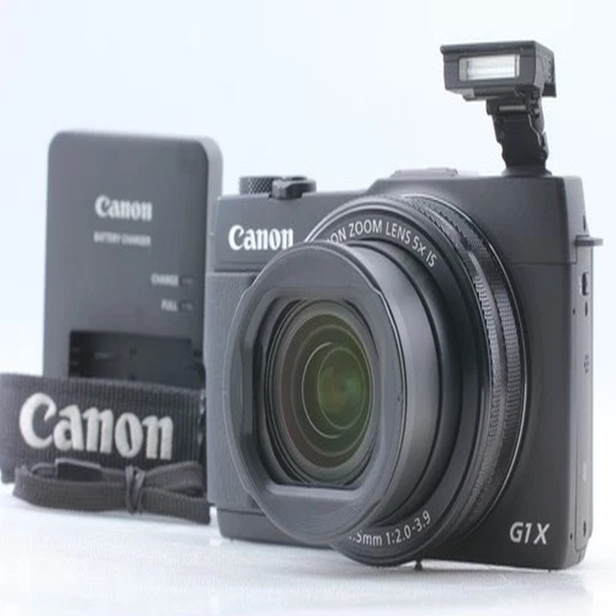 "TOP MINT+++" Canon PowerShot G1 X Mark II 12.8MP Digital Camera Black JAPAN