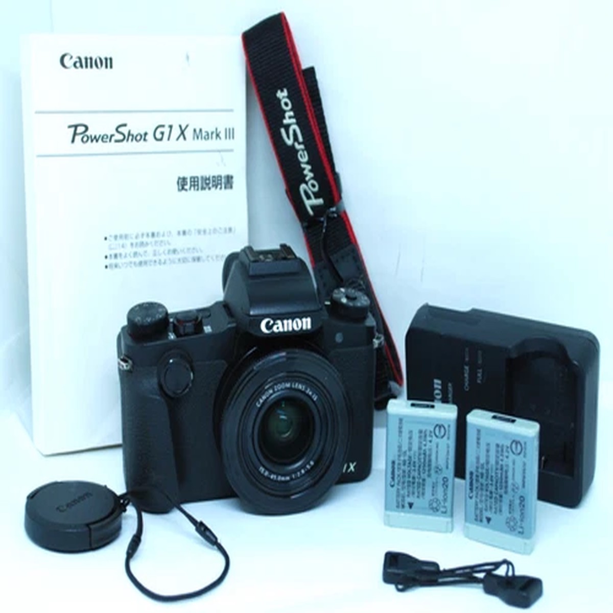 "NEAR MINT"Canon PowerShot G1 X Mark III Black 24.2 MP 3x Zoom Digital Camera