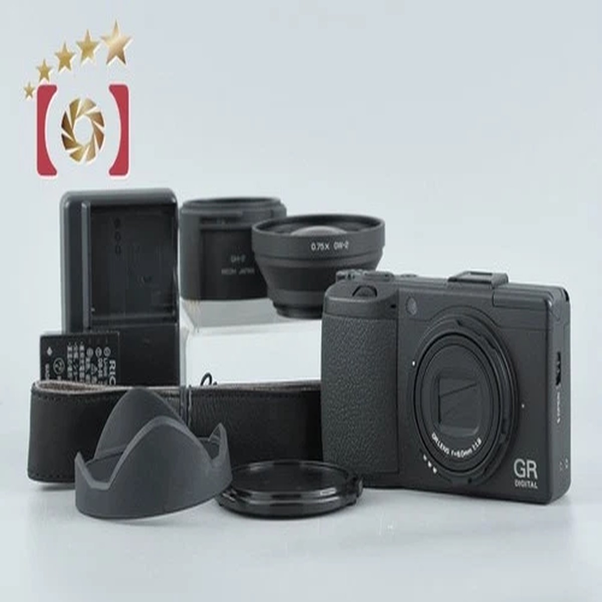 "Shutter count 4,662" Ricoh GR Digital III 10.0 MP Digital Camera from Japan